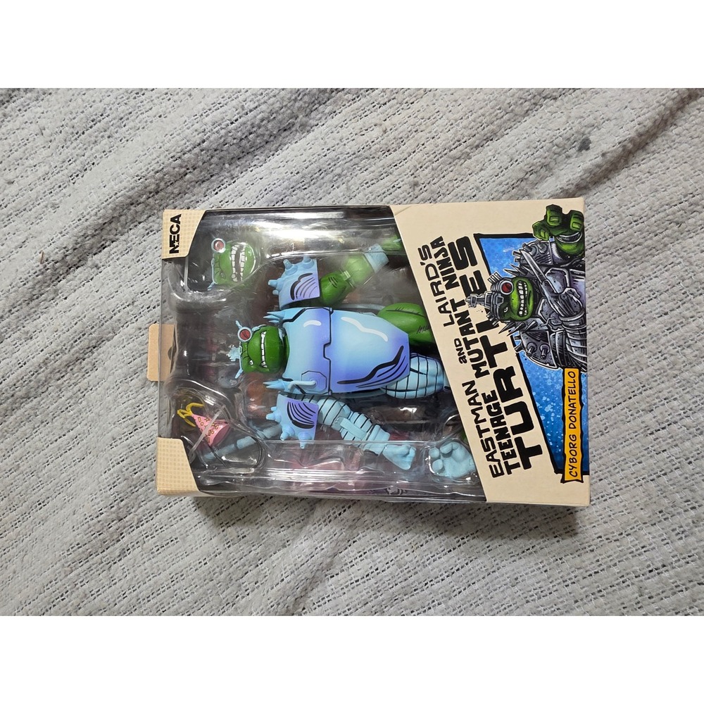 NECA TMNT Urban Legends Cyborg Donatello Action Figure IDW Publishing Comic